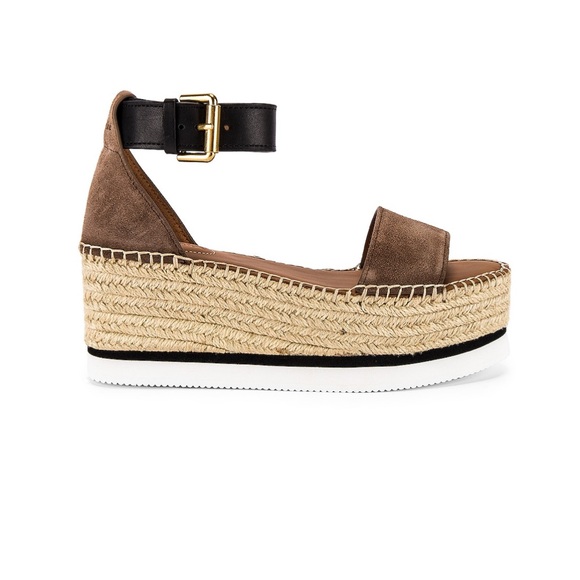 SEE BY CHLOE glyn platform sandal. Worn only once, in great condition - Picture 4 of 12